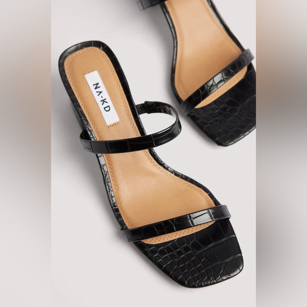 NA-KD Block Heel Sandals